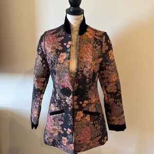 Soft Surroundings Jacquard Evening Jacket